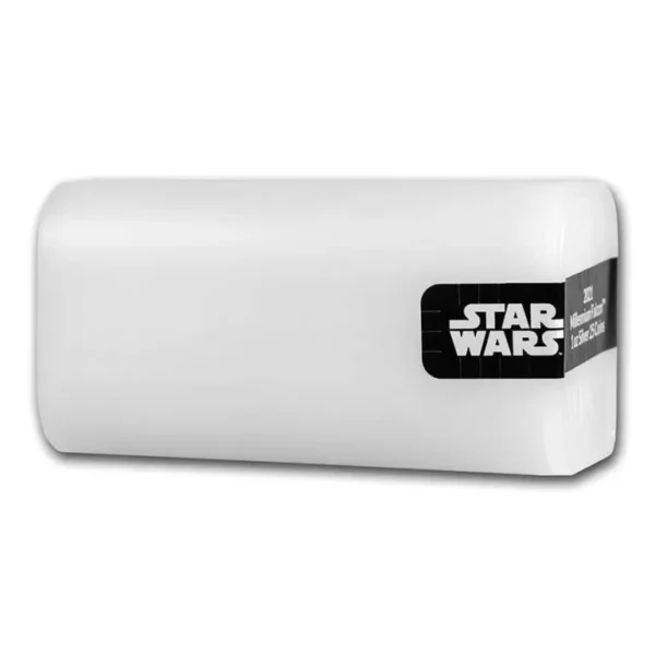 100 Coins(4 Tube) 2021 1 oz Niue Silver Star Wars Millennium Falcon Coin - Image 3