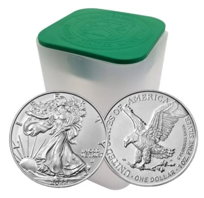 2022-1-oz-American-Silver-Eagle-Coin-Tube-of-20