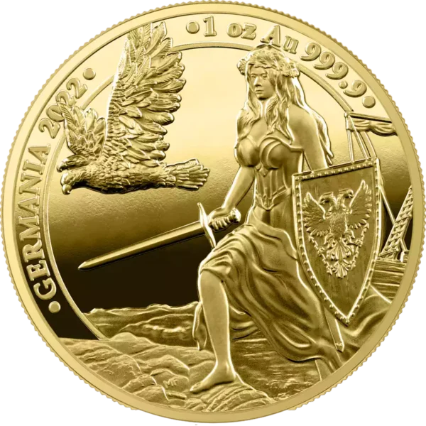 2022 Germania 1 oz Gold Proof - Image 2