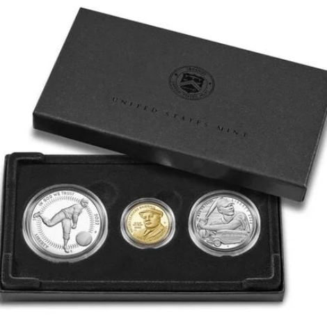 Negro Leagues Proof Set – U.S. Mint 2022 3-Coin Silver & Clad