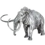 8-oz-Antique-Finish-Wooly-Mammoth-Silver-Statue