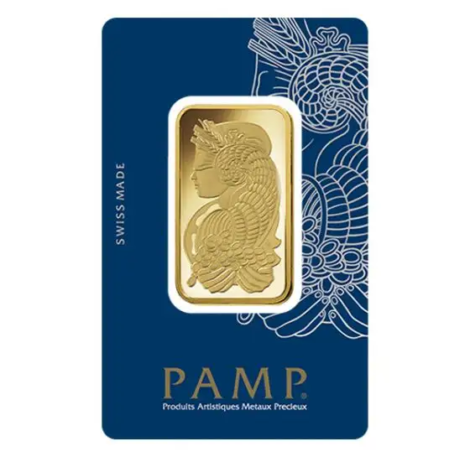 Buy 1 oz Pamp Suisse Lady Fortuna Gold Bar | Metal Bullion