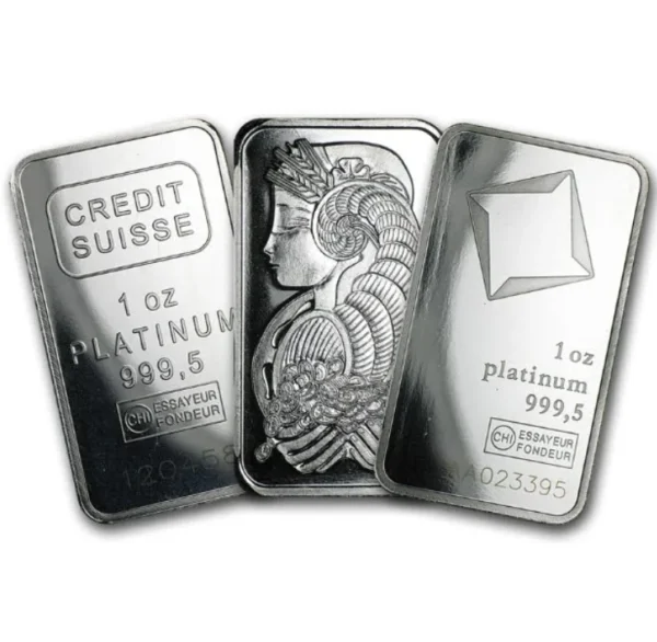 20 x 1 Oz Platinum Bar