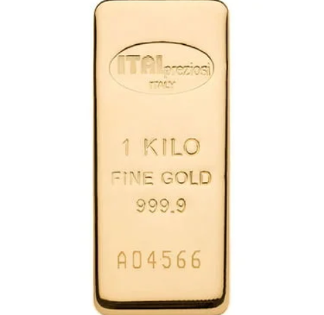 Buy 1 Kilo Italpreziosi Cast Gold Bar | Metal Bullion