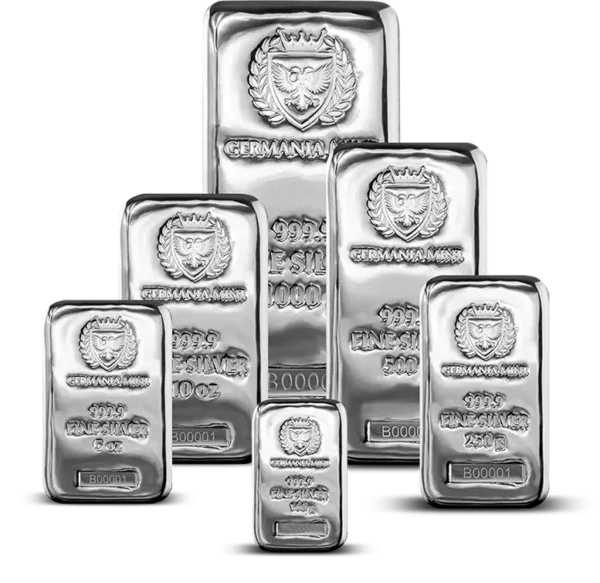 Germania Mint 10 oz Silver Bar