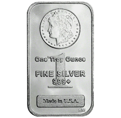 Highland Mint Silver Bar | 20x 1oz Morgan Design .999 Fine Bullion