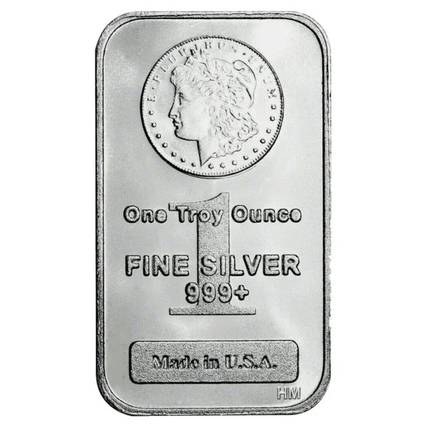 Highland Mint 1 oz Silver Bar – Morgan Design (20 Bars)