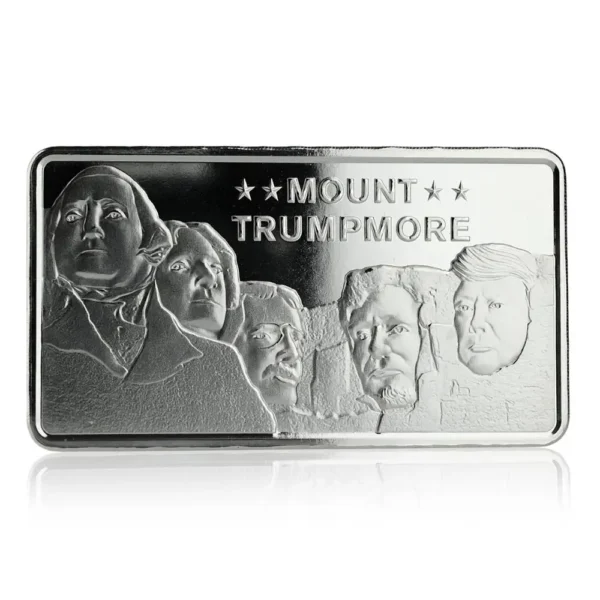 2X) 2022 10 oz Mount Trumpmore Silver Bar