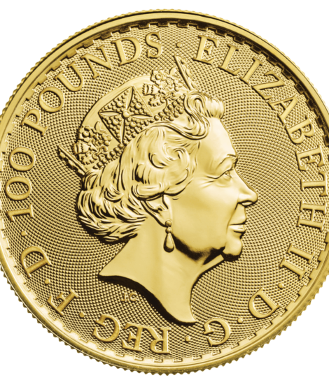 Britannia Gold Tube – 10x 2022 1oz .9999 UK Gold Coins Sealed