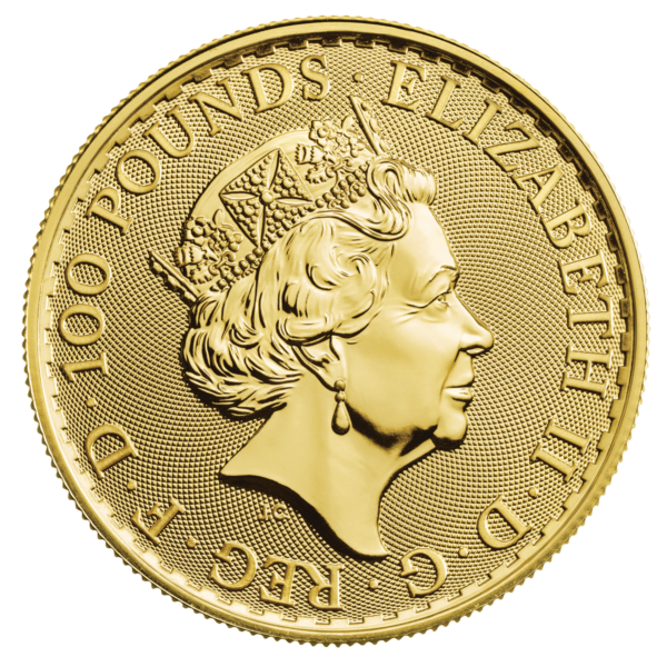 Britannia 2022 1 oz Gold Bullion Ten Coin Tube