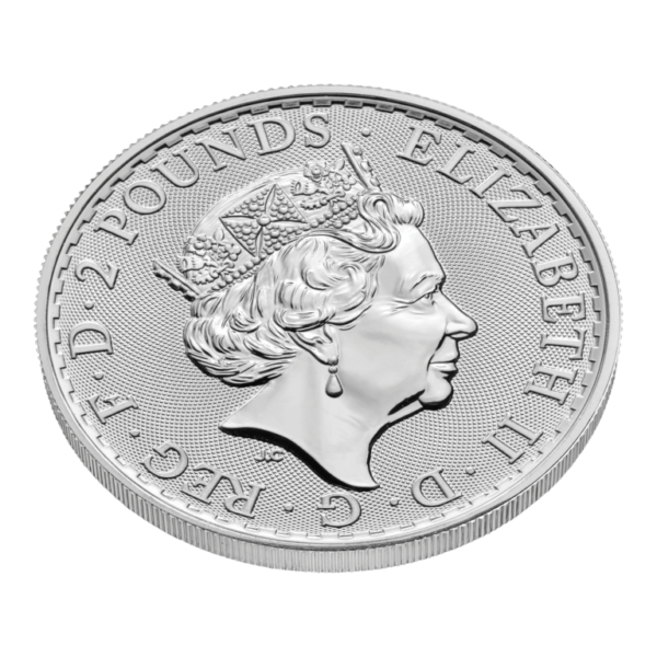 Britannia 2022 1 oz Silver Bullion Coin (50 Coins) - Image 2