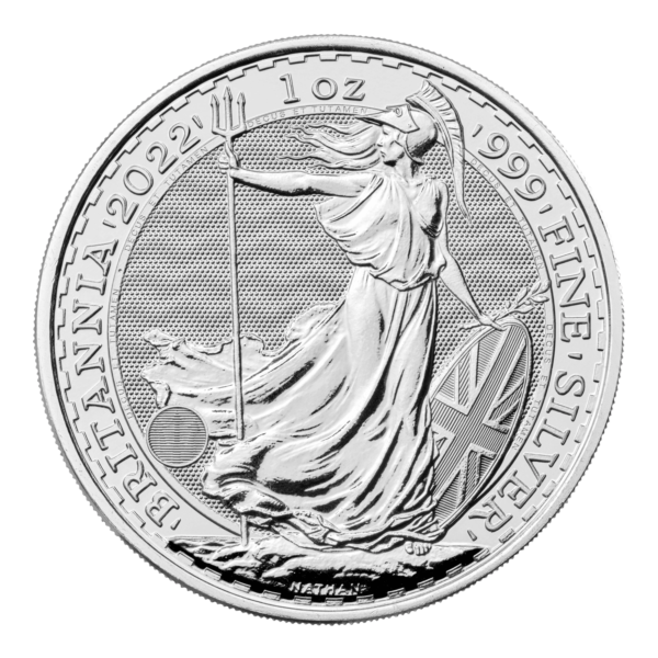Britannia 2022 1 oz Silver Bullion Coin (50 Coins)