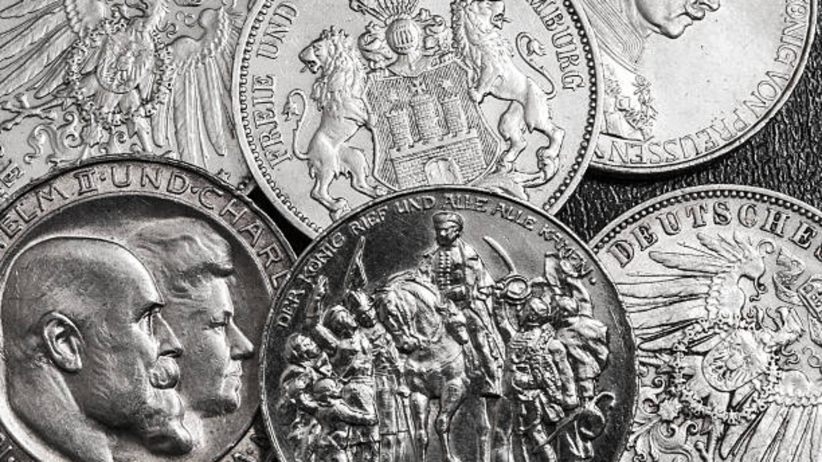 Germania Mythological Silver Coins – Valkyries, Dragons